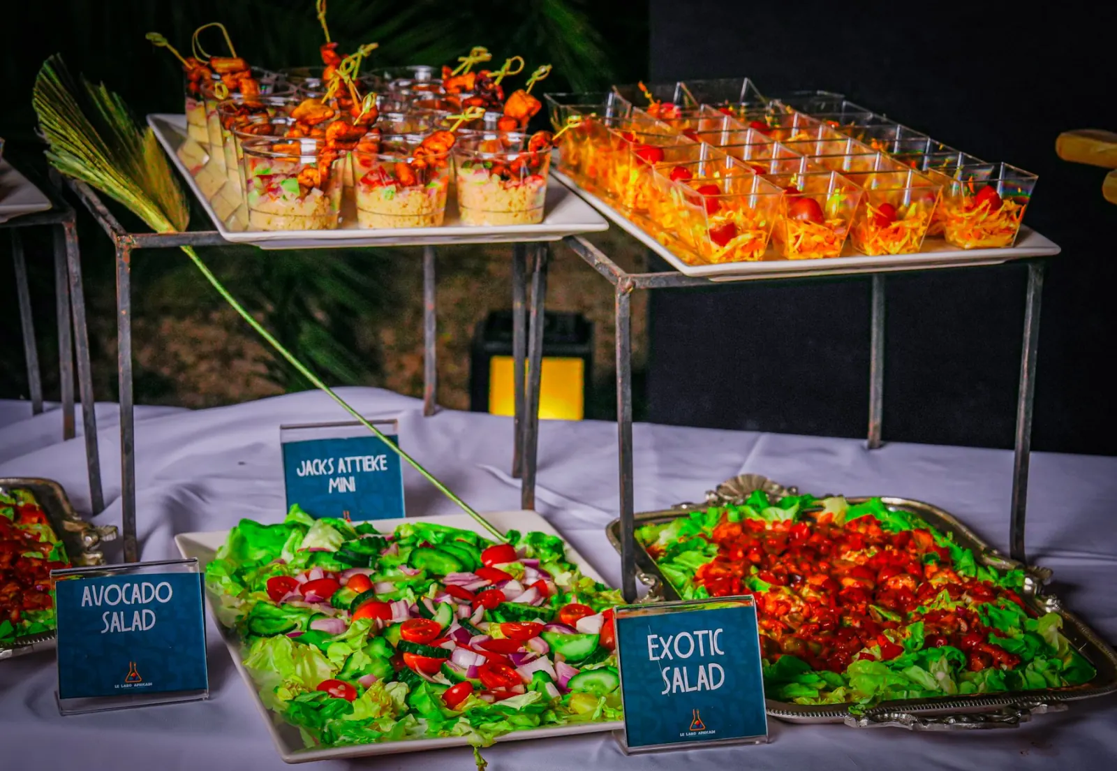 Salad station